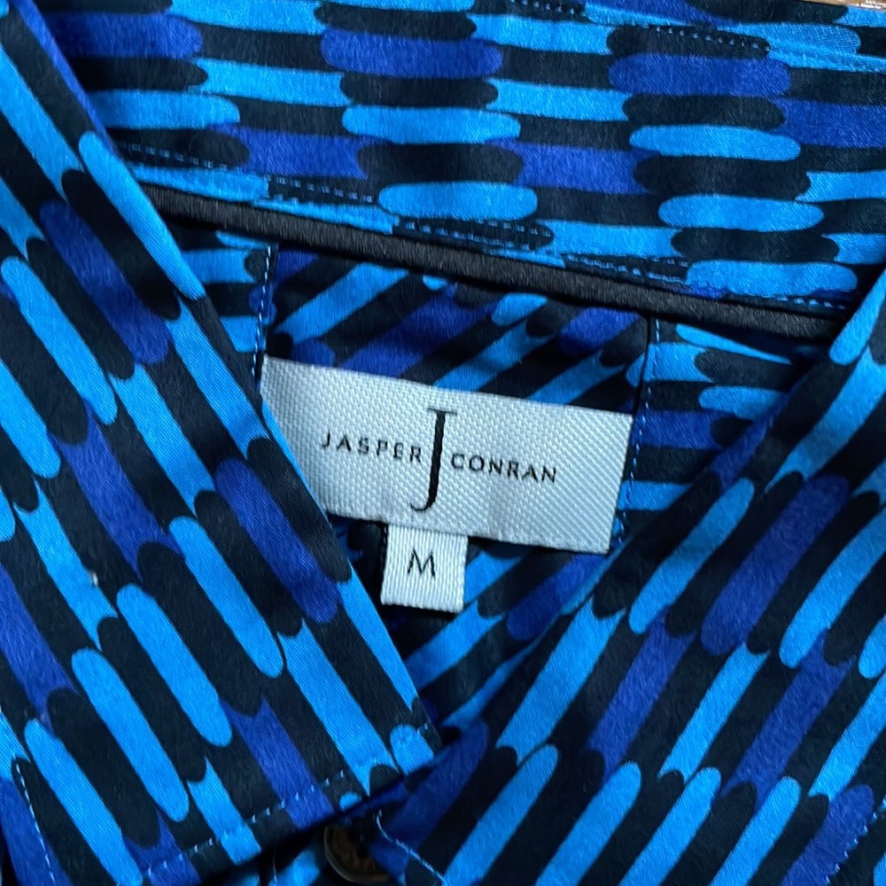 Jasper Conran printed button down - Picture 2 of 2